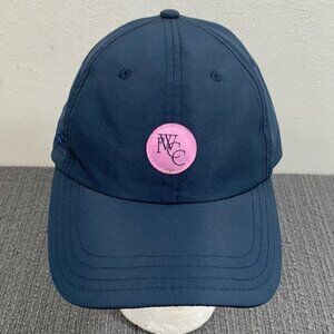 FWCC Fort Wayne Country Club Baseball Hat Cap Womens OS Navy Pink Indiana Pukka